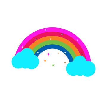 rainbow icon vector design illustration