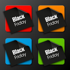 Black Friday Sale Banner illustration