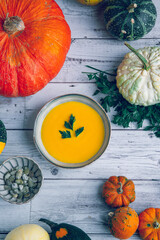 pumpkins and gourds