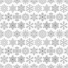 snowflake vector pattern design, charistmas and happy new year background