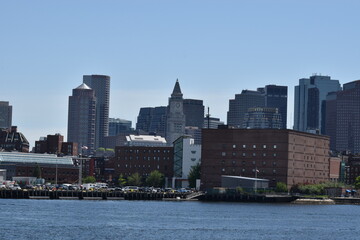 Fototapeta na wymiar In and around Boston city 