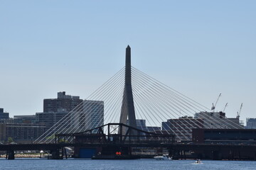 Obraz premium In and around Boston city 