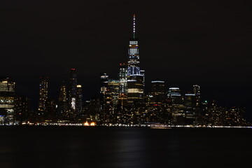Naklejka premium The mesmerizing skyline of New York city 