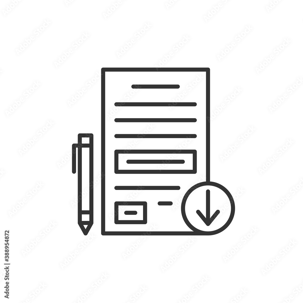 Poster file upload vector icon, document symbol. vector black icon.