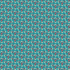 Seamless Repeatable Abstract Geometric Pattern