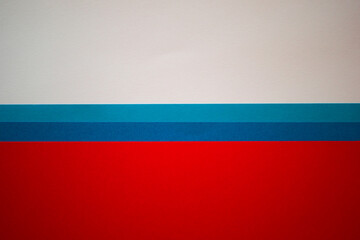 Red, blue and white horizontally divided background