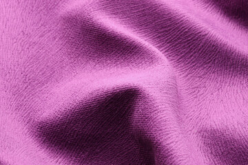 Fototapeta na wymiar close-up of a pink fabric background