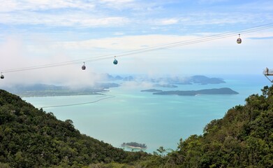 Seilbahn mit Ausblick