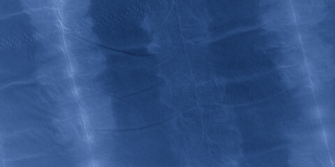 Indigo Batik Dye Stripes. Seaside Abstract Ethnic 