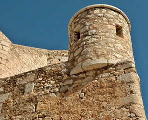 Historic castle in Peniscola, Castellon - Spain