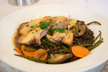 chicken with vegetables