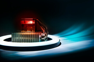 abstract image of a complex mechanism