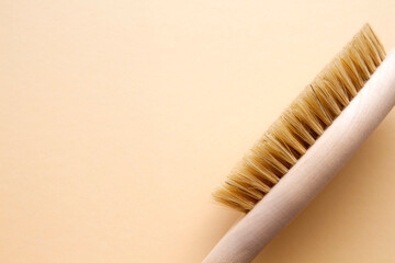 close up of a brush