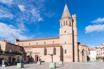 Fototapeta premium Béziers, the Madeleine church