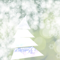 Christmas winter snowy background 