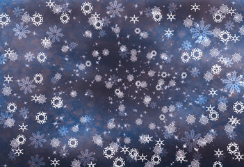 Christmas winter snowy background 