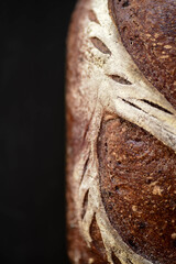 home baked a blueberry bread