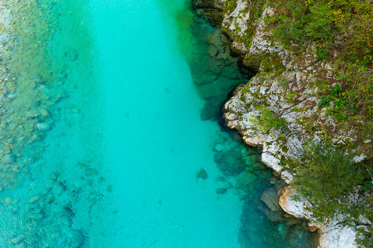 Soca river, Soca Valley, Julian Alps, Municipality of Bovec, Tolmin, Slovenia, Europe © JUAN CARLOS MUNOZ