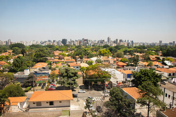 Fototapeta na wymiar view of the city in Brazil