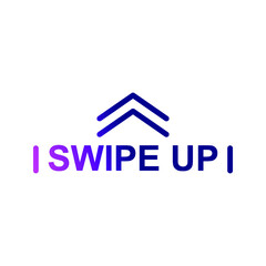 Swipe up, set of buttons for social media. Arrows, buttons and web icons for advertising and marketing in social media application. Scroll or swipe up. vector illustration on white background