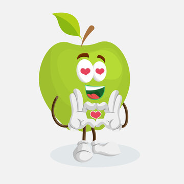 
Cute Mascot Apple