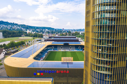 Swissporarena In Lucerne / Switzerland - September 2020