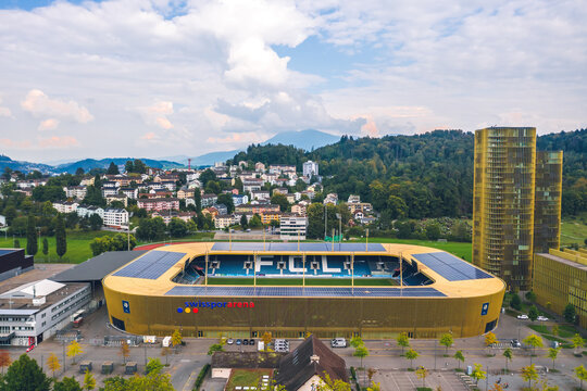 Swissporarena In Lucerne / Switzerland - September 2020