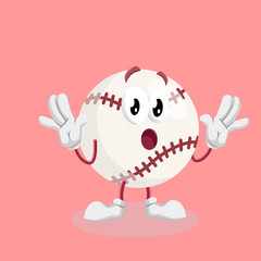 
cute baseball mascot