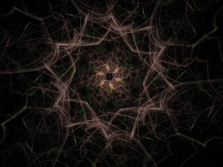 Imaginatory fractal background Image