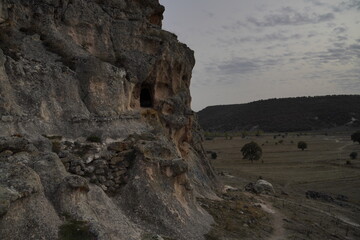 Phrygian valley ancient habitat valley view