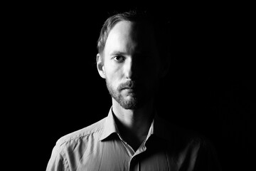 Obraz premium businessman portrait with a direct look
