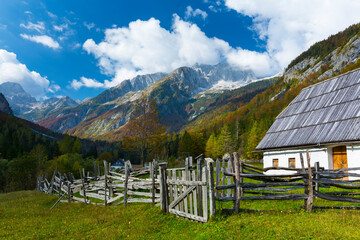 Soca valley, Triglav National Park, Trenta Valley, Julian Alps, Municipality of Bovec, Slovenia, Europe