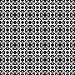 Abstract Cross Pattern Dots Logo generative computational art illustration