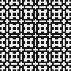 Fototapeta premium Abstract Cross Pattern Dots Logo generative computational art illustration