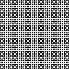 Abstract Cross Pattern Dots Logo generative computational art illustration