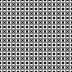 Abstract Cross Pattern Dots Logo generative computational art illustration