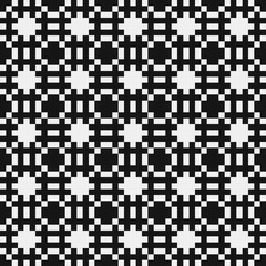 Abstract Cross Pattern Dots Logo generative computational art illustration