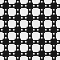 Abstract Cross Pattern Dots Logo generative computational art illustration