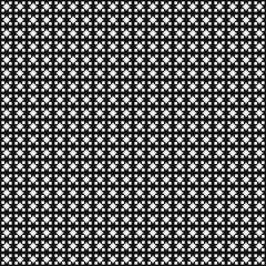 Abstract Cross Pattern Dots Logo generative computational art illustration