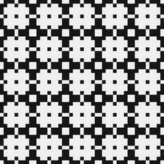 Fototapeta premium Abstract Cross Pattern Dots Logo generative computational art illustration