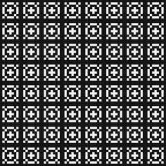 Abstract Cross Pattern Dots Logo generative computational art illustration