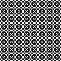 Abstract Cross Pattern Dots Logo generative computational art illustration