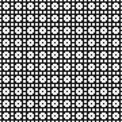 Fototapeta premium Abstract Cross Pattern Dots Logo generative computational art illustration