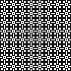 Fototapeta premium Abstract Cross Pattern Dots Logo generative computational art illustration