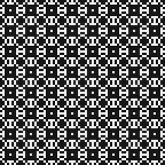 Naklejka premium Abstract Cross Pattern Dots Logo generative computational art illustration