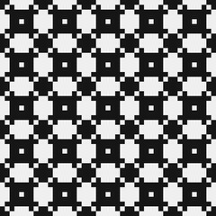Abstract Cross Pattern Dots Logo generative computational art illustration