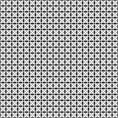 Fototapeta premium Abstract Cross Pattern Dots Logo generative computational art illustration