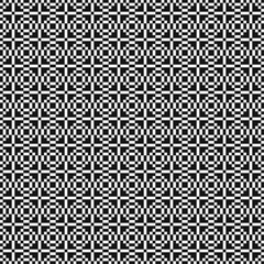 Abstract Cross Pattern Dots Logo generative computational art illustration