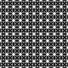 Obraz premium Abstract Cross Pattern Dots Logo generative computational art illustration