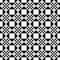 Abstract Cross Pattern Dots Logo generative computational art illustration